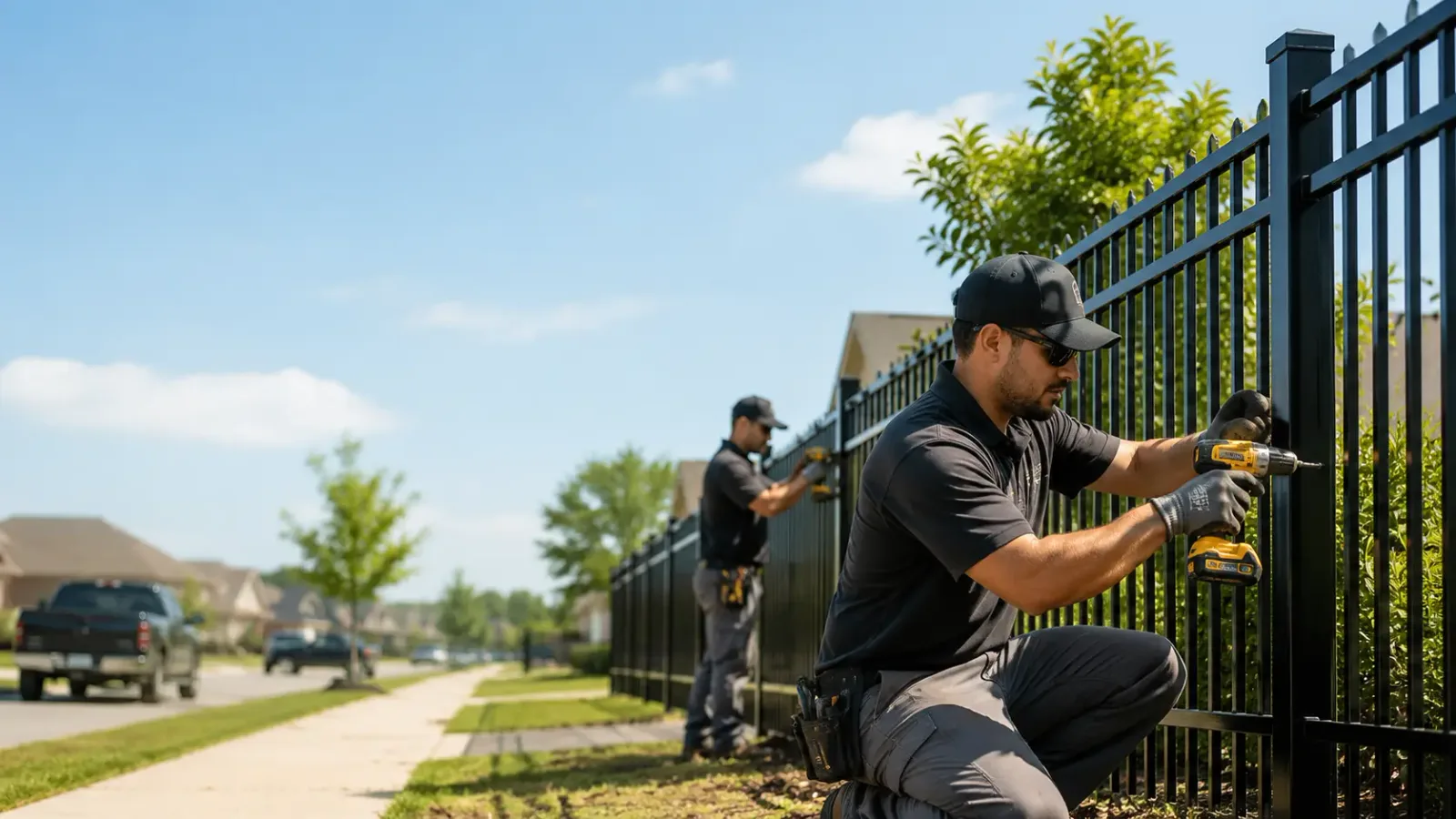 Metal Fence Installation in Driscoll, ND